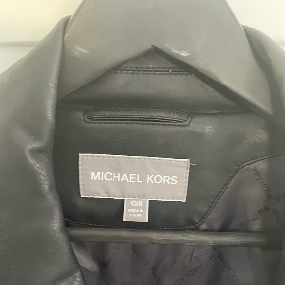 Manteau cuir Michael mors - Picture 2 of 3